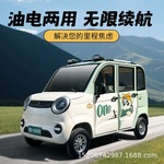 外贸出口新能源低速电动四轮车  油电两用冷暖空调低速电动四轮车