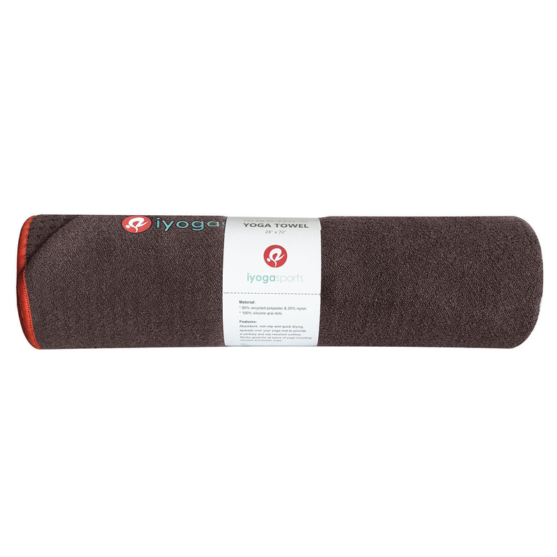 Iyogasスポーツシリコン滑り止めヨガタオルyoga towel品質館寄り付きギフトロゴ|undefined