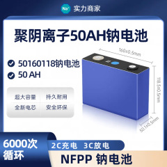 50AH501601182.9V6000サイクルナトリウムイオン電池ポリアニオンナトリウムポリ低温起動