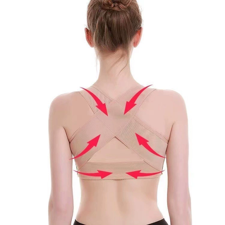 Invisible posture corrector, supporting orthopedic corset, breast tightener, shapewear, internet celebrity
