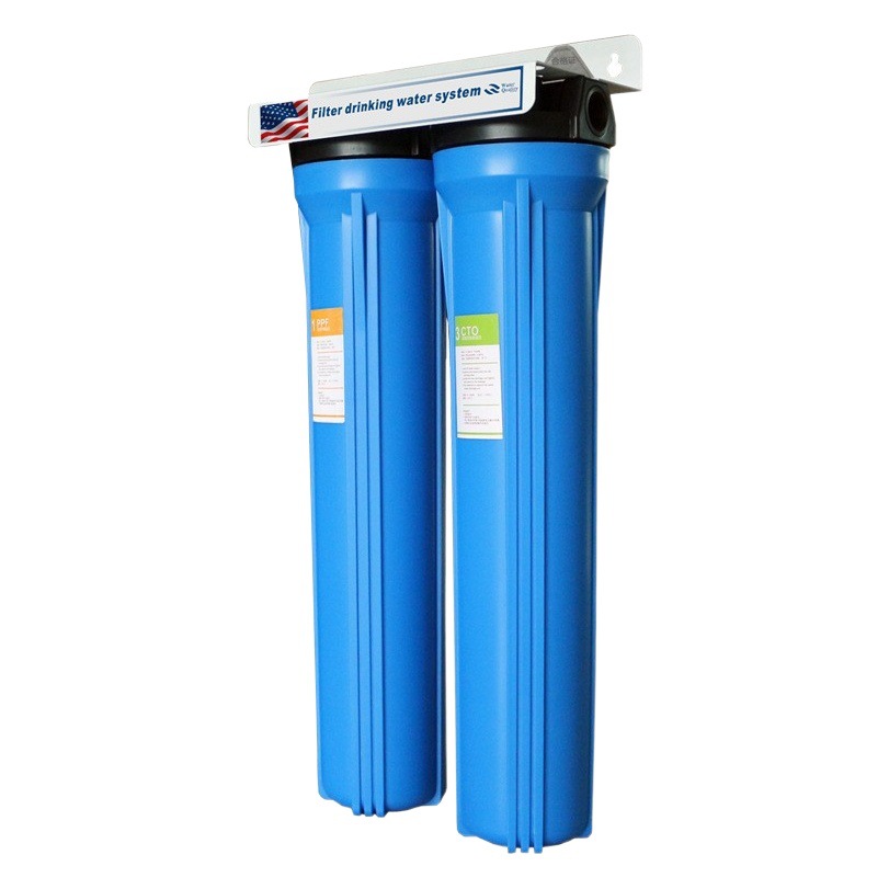 20 pulgadas de doble grado azul a prueba de explosión Filtro de tubería de agua de gran diámetro filtro compra al por mayor