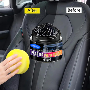 Cross-Border Car Interior Repair Polishing Wax Seat and Tire Black Luster Repair Agent Car Interior Cleaning