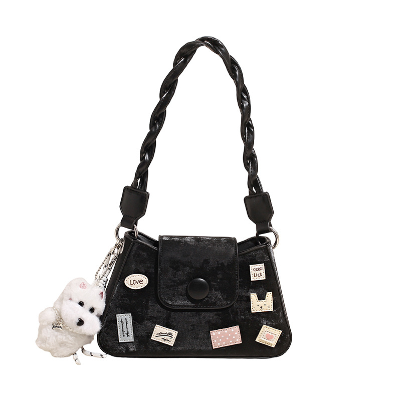 Popularidad transfronteriza simple bolso de brazo para mujeres 2025 nuevo estilo de estilo universal bolso de hombro extranjero textura de moda bolso de mochila super caliente