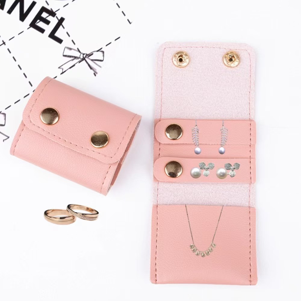 PU Deri Çok Fonksiyonlu Yaratıcı Moda Takı Çantası Taşınabilir Seyahat Mücevher Yüzük Küpe Halka Saklama Mini Çanta