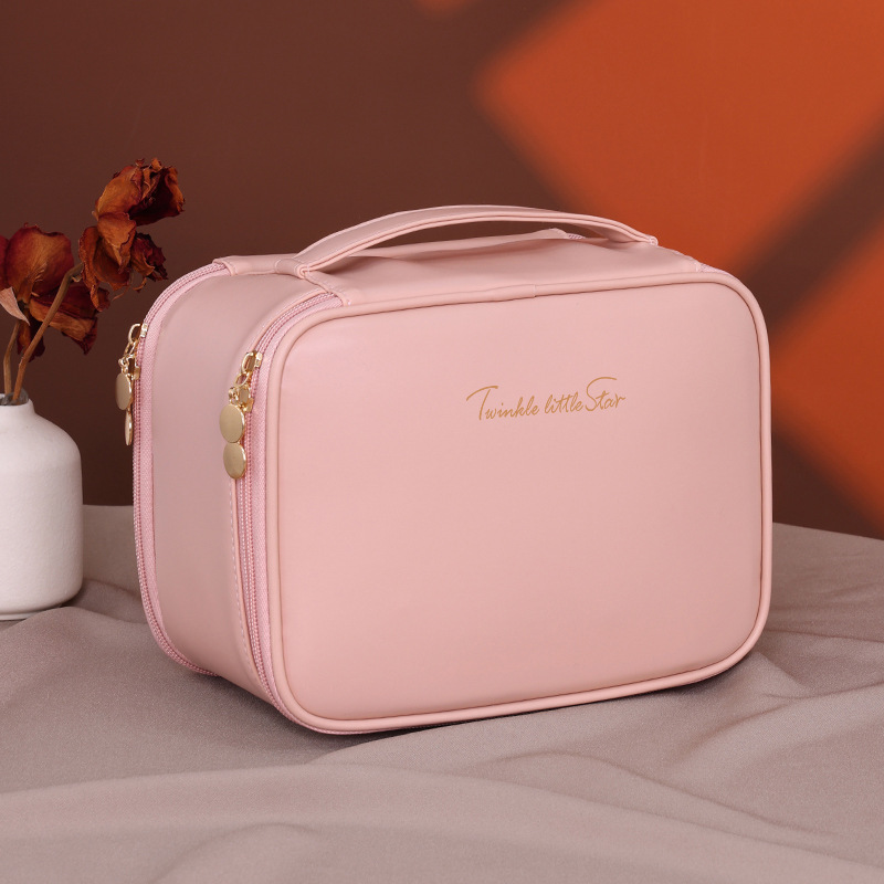 Bolsas de maquillaje de gran capacidad de alta calidad bolsas de lavado portátiles joyería caja de joyería bolsa de maquillaje de viaje bolsa de almacenamiento bolsa de maquillaje