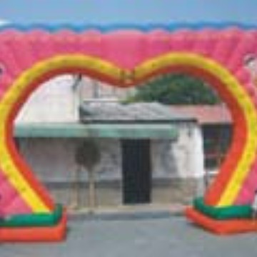 婚庆充气拱门气模 可定制广告结婚庆典充气拱门 抗拉力异形拱门