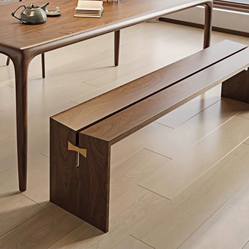 Скамейка в скандинавском японском стиле из массива дерева табурет для домашнего обихода