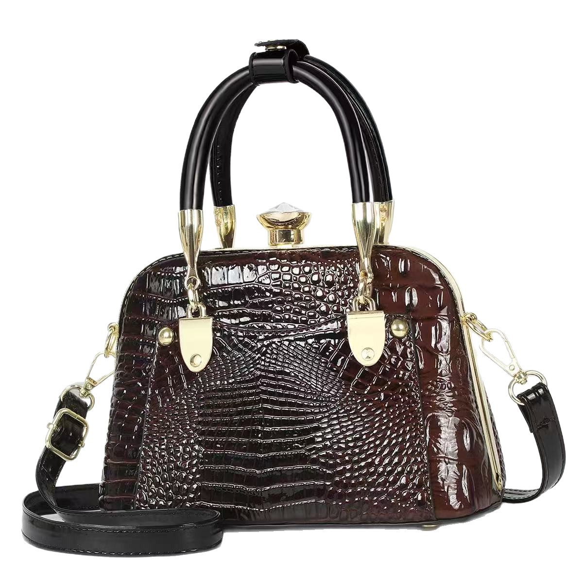 Bolsos de mujer verano nuevo estilo bolso de madre bolso de hombro de mediana edad bolso de mensajero de nicho de regalo de todo fósforo