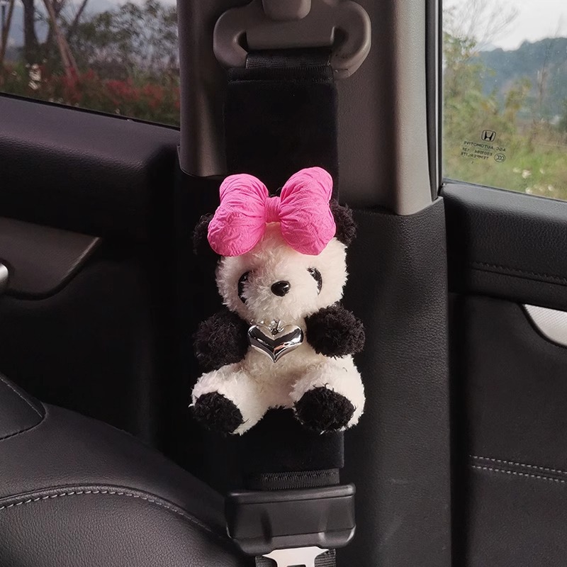 Funda Protectora para Cinturón de Seguridad de Auto de Felpa Artificial