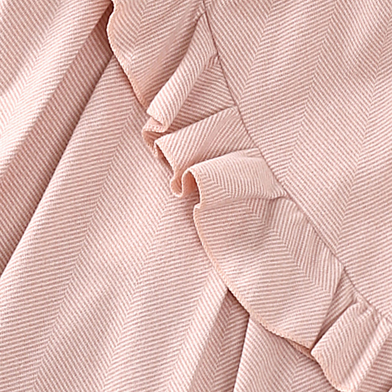 Set primavera e autunno edizione coreana Top lavorato a maglia a maniche lunghe per bambina con gonna con cinturino Abbigliamento per bambini_voghion.com