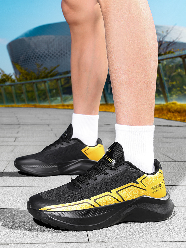 Sports trend lightweight breathable running sneakers for students…