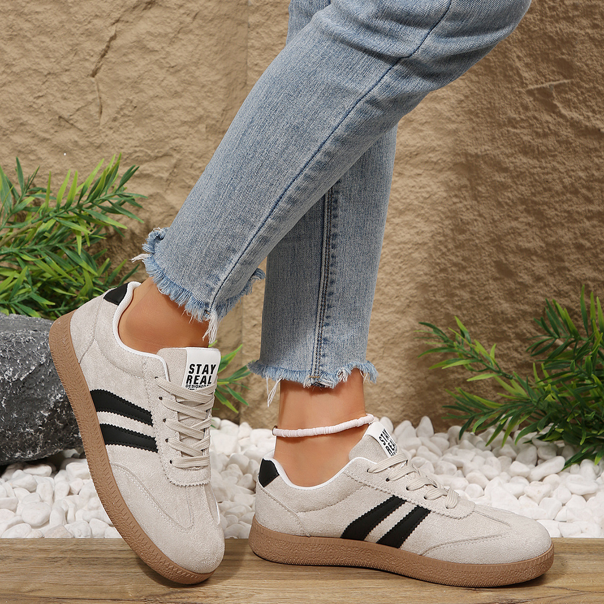 Zapatos casuales de gran tamaño de comercio exterior primavera y otoño 2026 nuevos zapatos de entrenamiento alemán transfronterizos zapatos deportivos zapatos al por mayor Aliexpress
