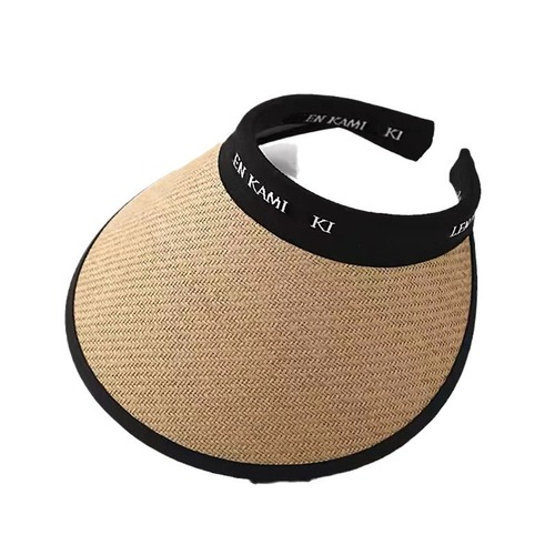  new summer women's sun protection sun hat women's hat large brim fashionable sun cover face empty top hat