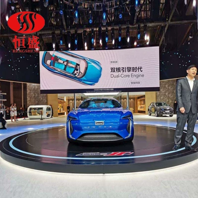Avtomobil fırlanan platformaları rotating display table auto show