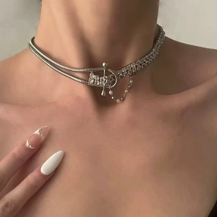 Ожерелье, цепь для ключей/сумки, аксессуар, стиль легкой роскоши, стиль высокого качества