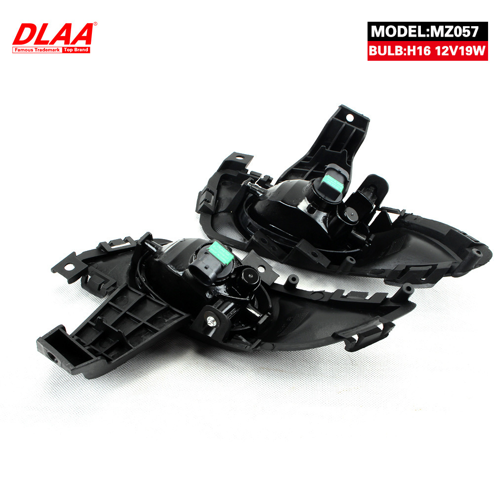 Aplicable a 04 05 06 07 Mazda 3 conjunto de lámpara de niebla delantera vieja M3 luz diurna luz de barra delantera