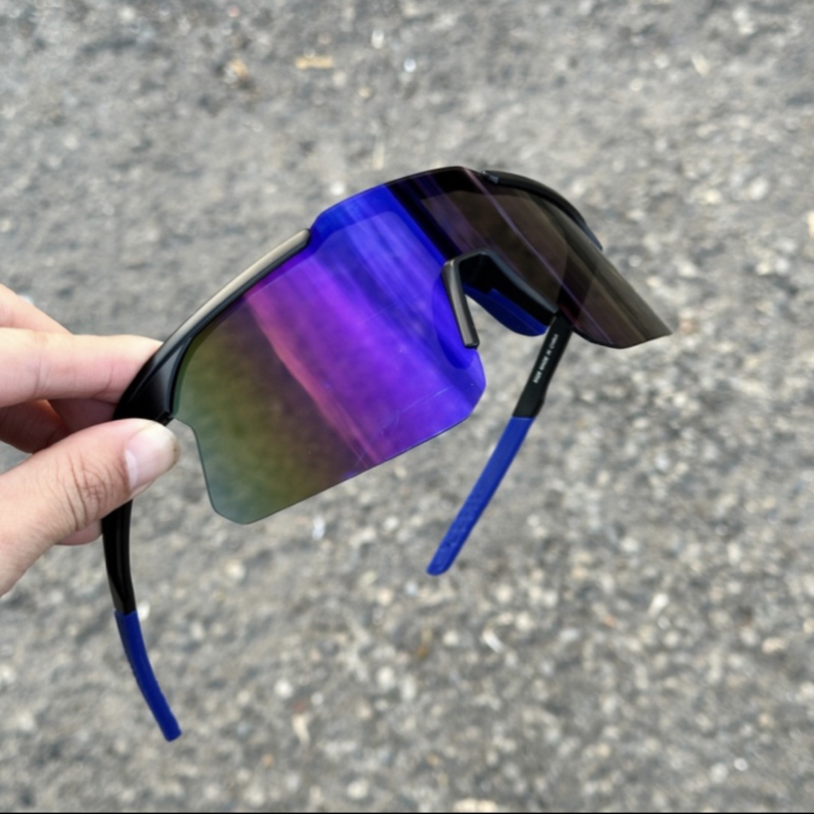 Versatile Minimalist Cycling Goggles Uv Protection Sunglasses Men_voghion.com