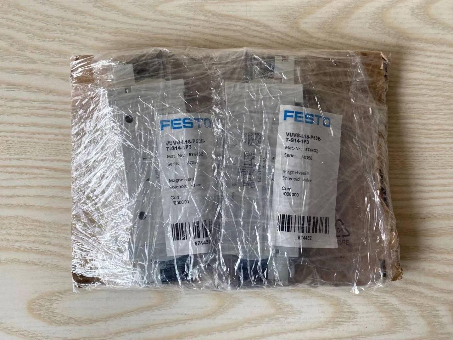 德国FESTO 电磁阀 VUVG-L18-P53E-T-G14-1P3 574432 574433 现货