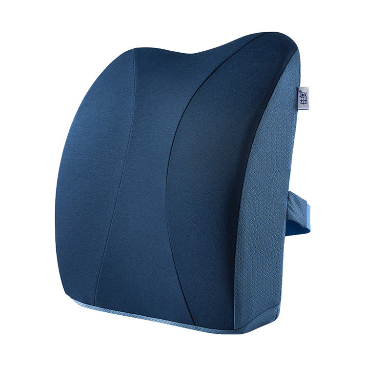 Jiaao Office Memory Foam Chất liệu phục hồi chậm Đệm gối thắt lưng Đệm hỗ trợ thiết kế cong vừa vặn với eo Đệm thắt lưng