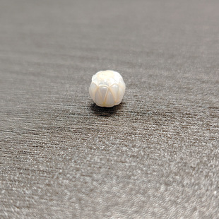 Authentic Natural Pearl Carving DIY Accessories Buddhist Prayer Beads Bracelet String Beads Cultural Beads Spacer Beads