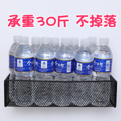 Hanging shelf for wall, bed headboard, bathroom, storage rack for dormitory, no drilling required