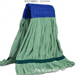 欧式外贸超细纤维拖把头吸水拖布替换头干湿两用窄带蜡拖布头