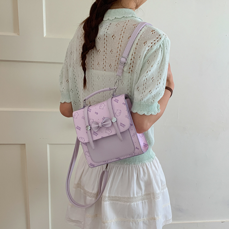 Mochila de moda coreana de estilo extranjero para mujeres 2026 nueva sensación de alta calidad mochila diaria casual simple bolso pequeño image 5