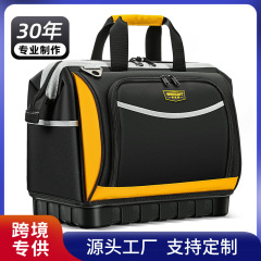 常勝客ツールバッグは丈夫で耐久性があり、電気技師向けのポータブル万能収納バッグ、修理用オックスフォード布ツールバッグです。