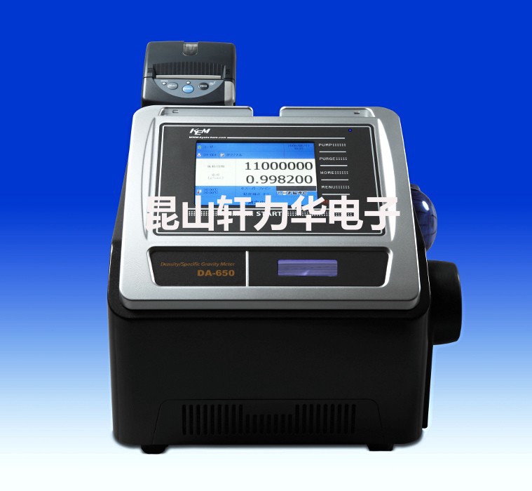 京都电子KEM数字式密度仪/比重仪 DA-520已停产替代型号: DA-650