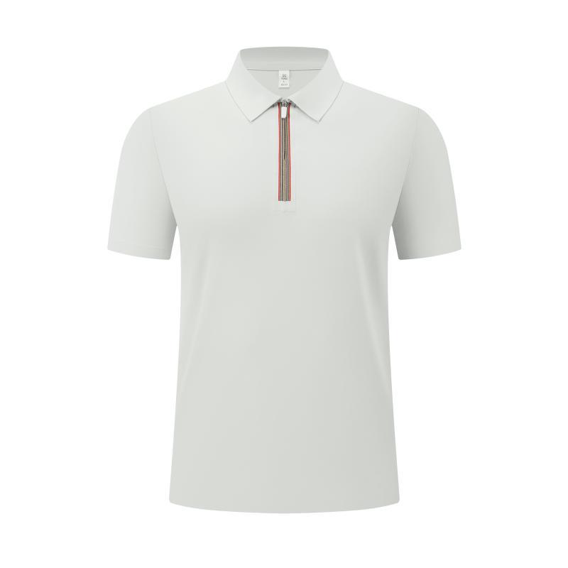 175 gramos de peso ligero cremallera rápida secado polo camiseta personalizada supermercado café ropa de trabajo camiseta impresa logo bordado