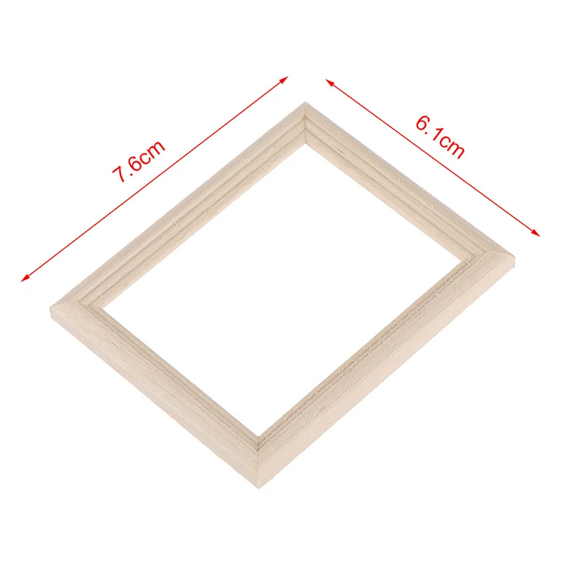 Small wooden doll house, photo frame