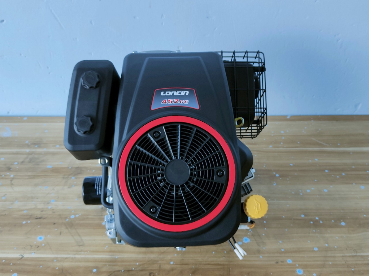 Longxin LC1P92F-1 Vertical Axis Gasoline Engine 452cc16 Horsepower Line Removal Machine Remote Control Lawn Machine