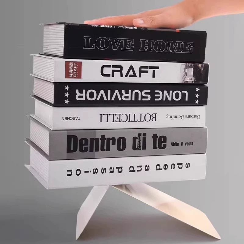Thickened anti-fall bookshelf student partition bookend desktop bookshelf holder book storage artifact large size