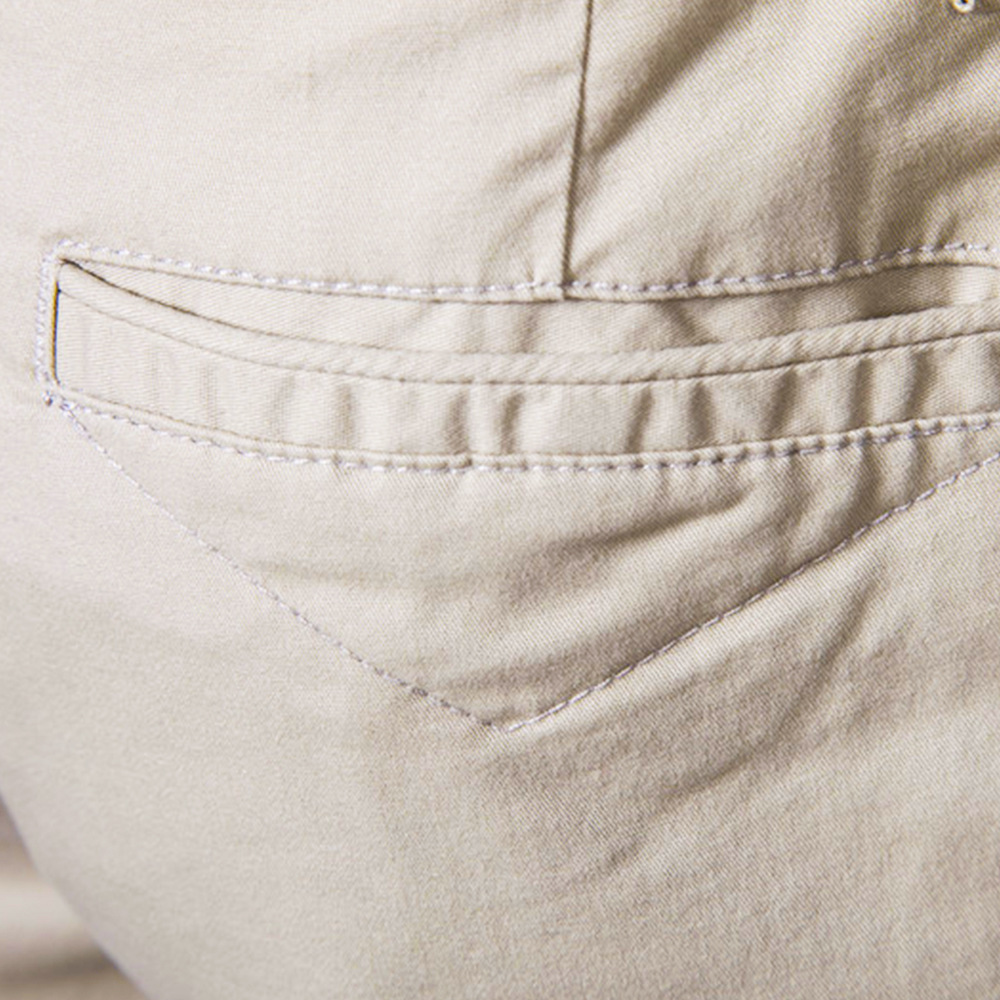 Five-point Cotton Style Solid Color Straight Large Size Casual Shorts For Men European And American New Cross-border_voghion.com