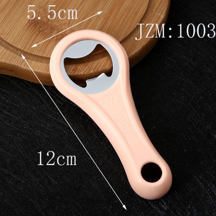 Abridor de cerveza práctico abre botellas de acero inoxidable abre botellas de vino abre botellas de plástico simple fabricante