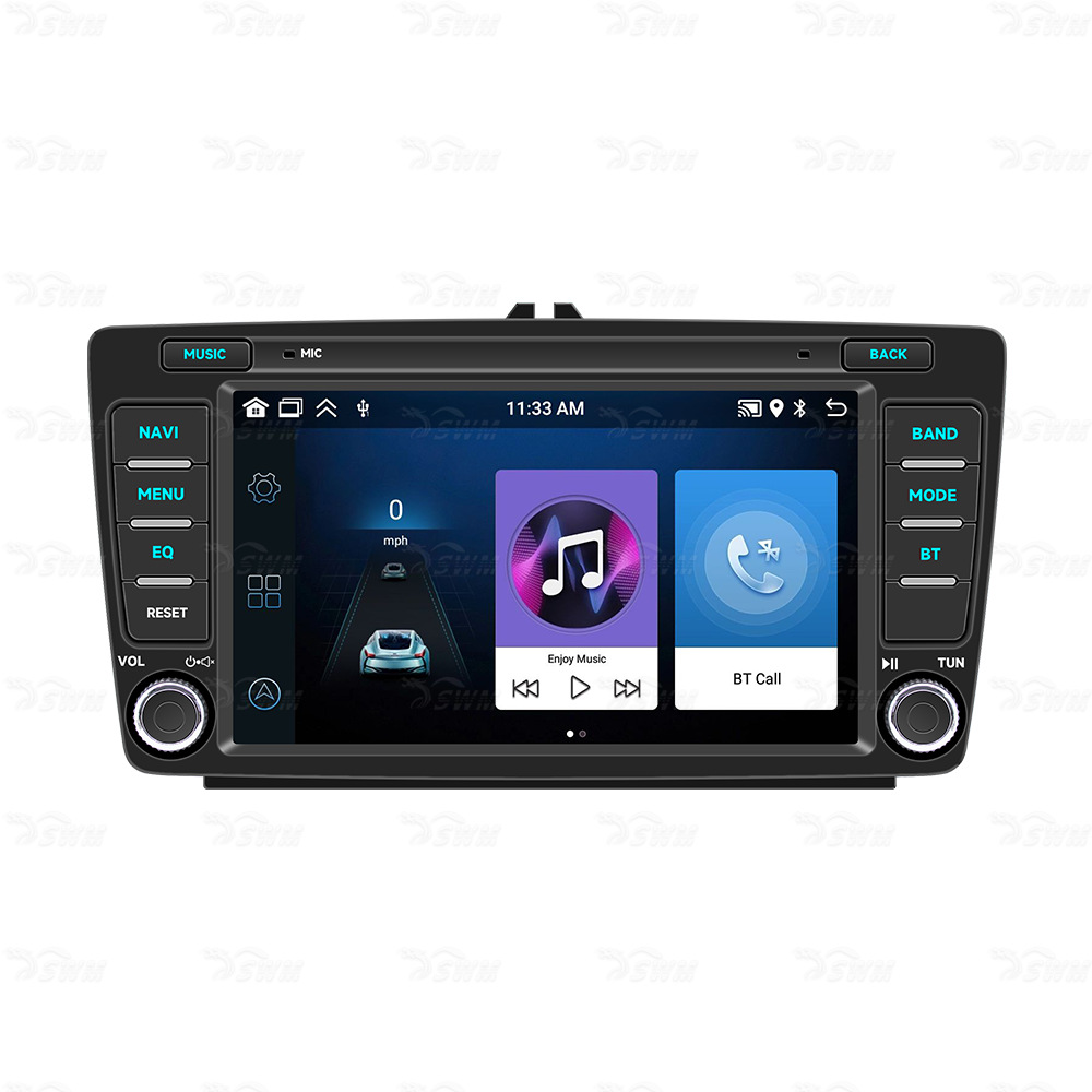 Aplicable a Skoda Mingrui 04 ~ 13 sistema Android interconexión de la pantalla de control central de navegación integrada en el vehículo