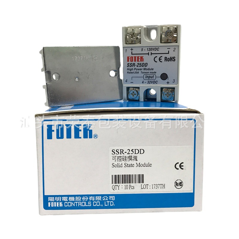 FOTEK/阳明固态继电器可控硅模块SSR-25DD