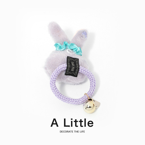 Autumn and winter plush doll Internet celebrity hair band cute girl rabbit headband student hair accessories hair rubber band