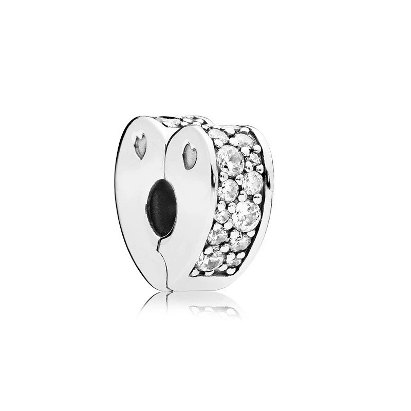 Panjia S925 серебро серебро мужчина diamonds love звезда фиксированная пряжка те же шампуры наборы для diy аксессуары бусины