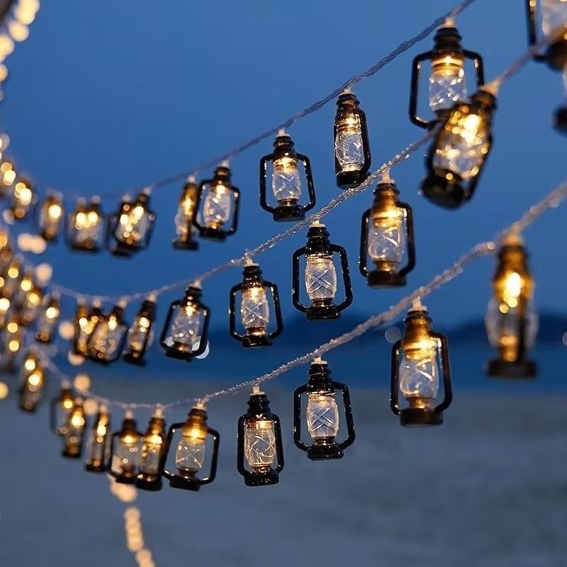 Lámpara de queroseno blanco cálido