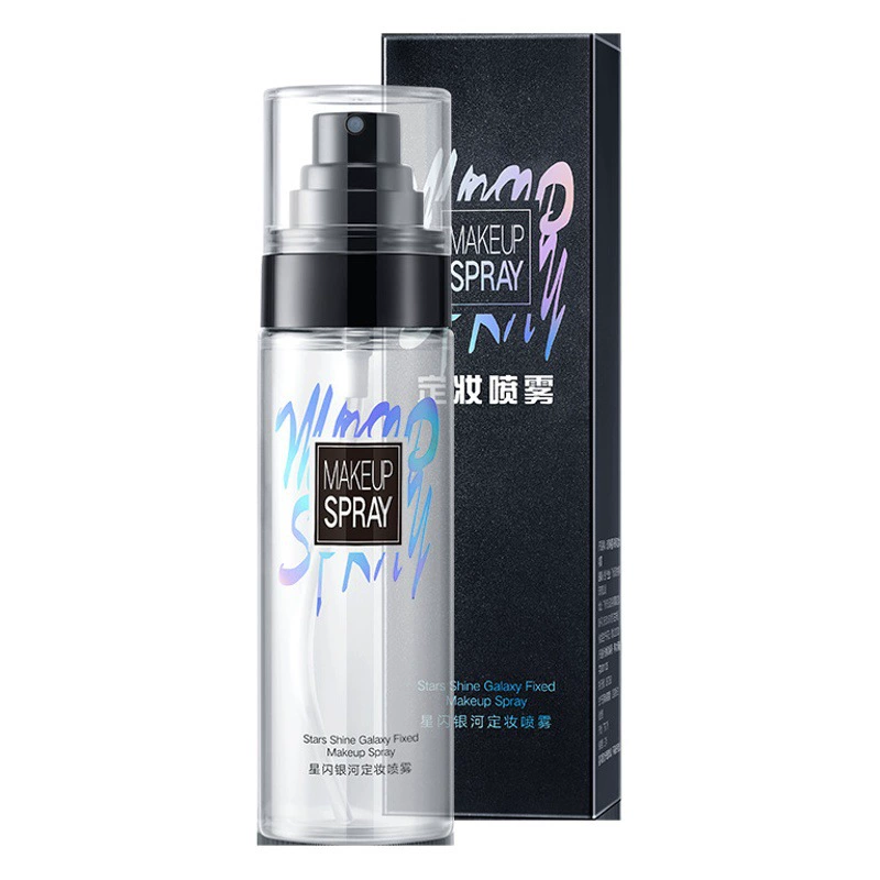 Madeline Star Flash Galaxy Quicksand Спрей для фиксации макияжа Изоляция лица Нелипкая пудра Быстро образует пленку, увлажняет и длительное фиксирование макияжа