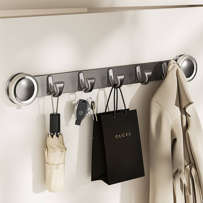 Punch-free Wall Hanging Storage Hook Strong Bathroom Sticky Hook Removable Wall Hook Door Hook Suction Cup Clothes Hook Punch-free Wall Hanging Storage Hook Strong Bathroom Sticky Hook Removable Wall Hook Door Hook Suction Cup Clothes Hook