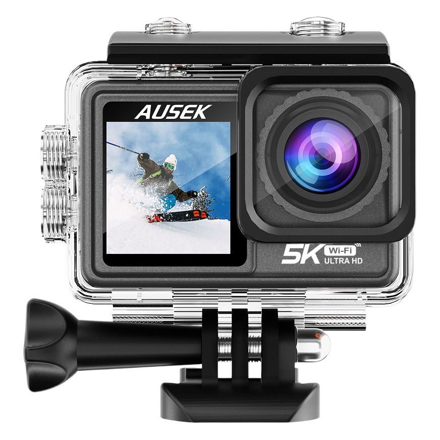 Cámara deportiva transfronteriza 5k 4k anti-vibración HD portátil al aire libre tiro ciclismo buceo cámara de pesca montada en la cabeza