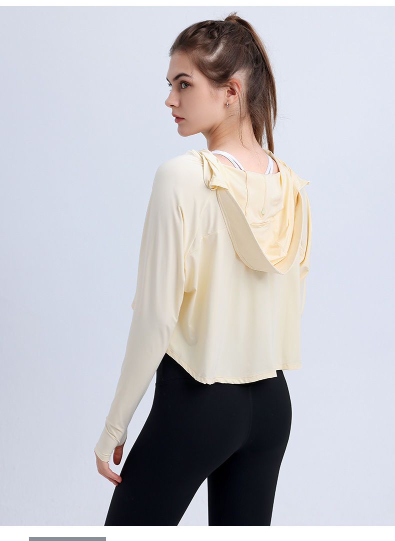 冰丝防晒衣防紫外线骑行防晒衫连帽防晒服