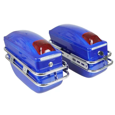 Motorcycle trunk: boxes three boxes side hanging box