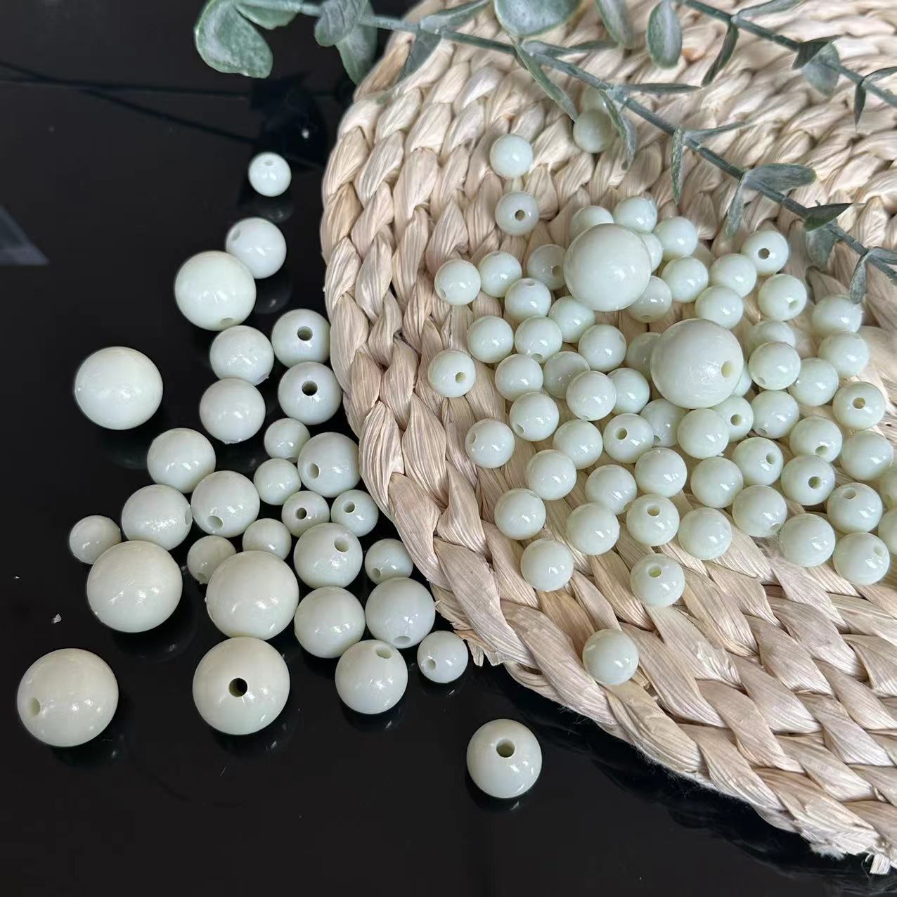 夜光珠海釣路亞擋豆珠釣魚義烏工廠跨境發光熒光夜釣漁具飾品配件
