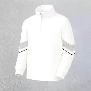 2025新款春秋长袖卫衣男士打底衫春秋新款设计感半拉链潮男秋衣
