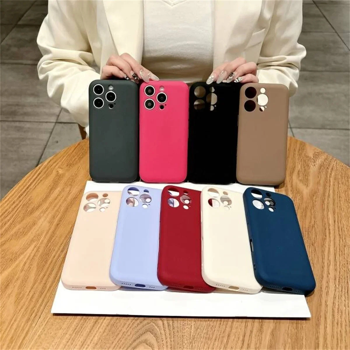 适用苹果16promax肥皂手机壳iPhone14精孔磨砂13肤感15全包软壳批