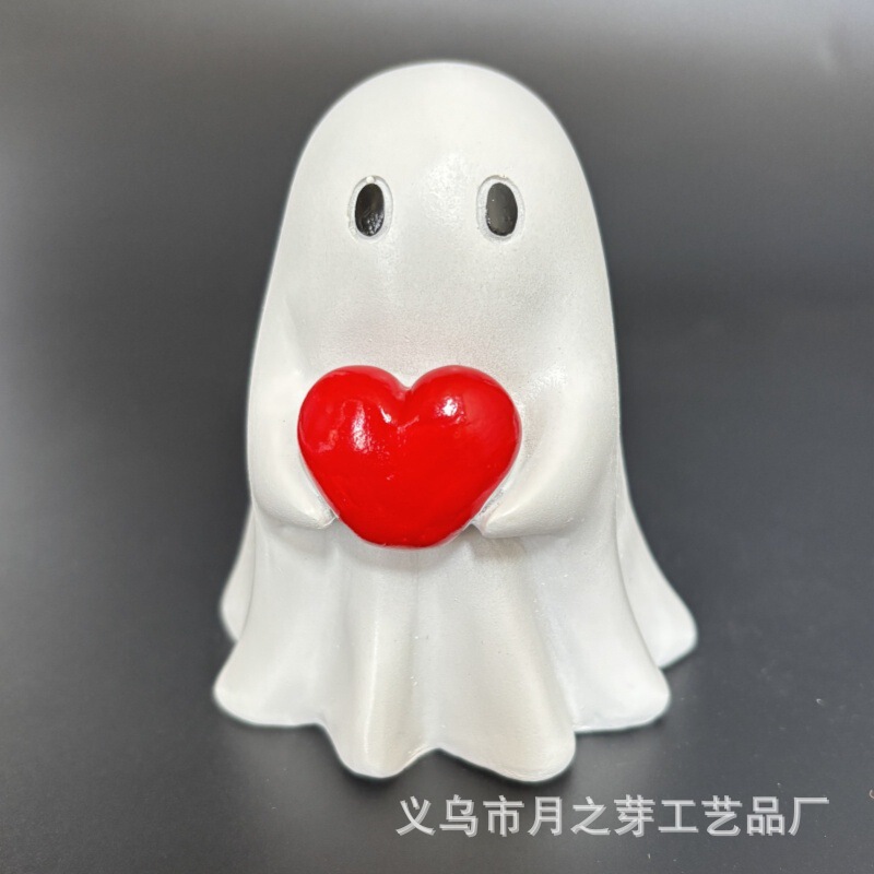 新しいクロスボーダーハロウィン中指愛ゴーストシリーズデスクトップ装飾クリエイティブ装飾品ホリデー面白い装飾|undefined
