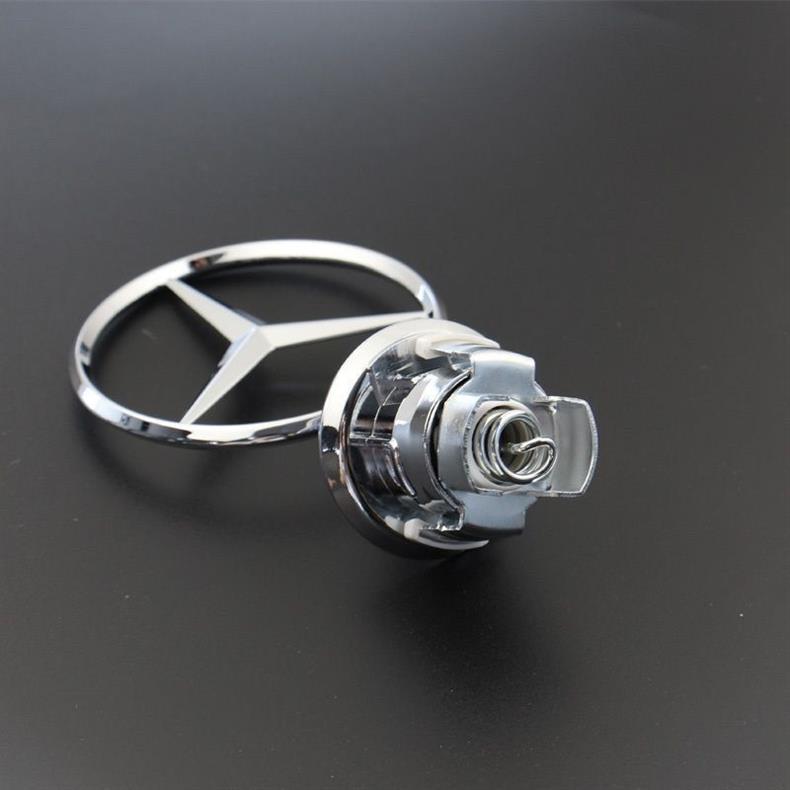 Suitable for Mercedes-Benz E300L engine hood emblem, C200 modification, E260 original, C180E engine hood, S emblem